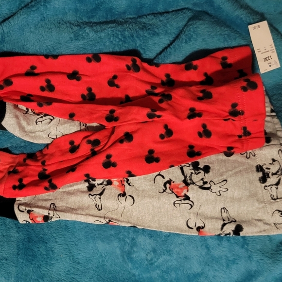 Pj Set Disney Mickey Mouse 12 months 4 Piece Unisex Boys New NWT - Picture 13 of 16